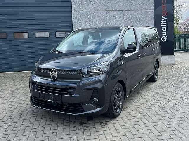 Citroen Jumpy Dubbel Cabine 2.0 180PK AUTOMAAT / BEKLEDE, Autos, Camionnettes & Utilitaires, 177 ch, Argent ou Gris, Achat, Entreprise