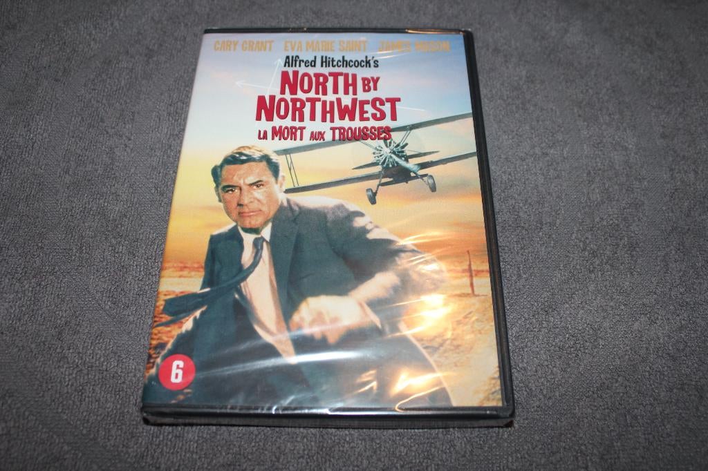 DVD North by Northwest, CD & DVD, DVD | Classiques, À partir de 6 ans, Thrillers et Policier, Enlèvement ou Envoi, 1940 à 1960