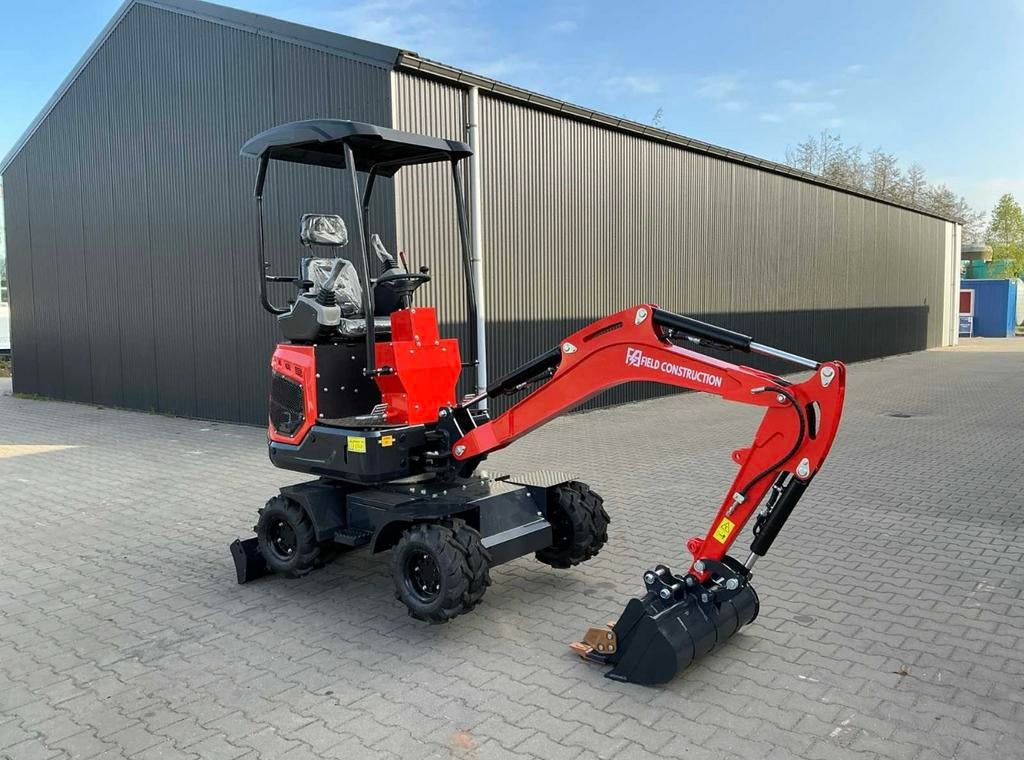 Field Construction HFT-15 banden graafmach / mobiele kraan,, Zakelijke goederen, Ophalen, Graafmachine