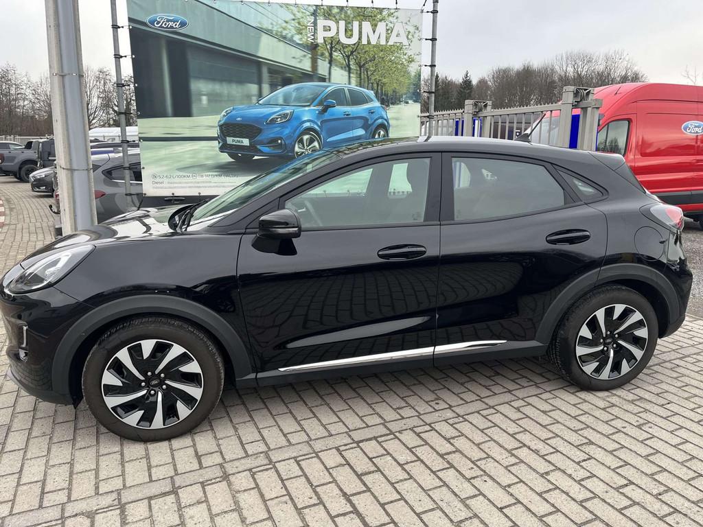 Ford Puma Ecoboost mHEV Titanium (bj 2024), Stof, Hybride Elektrisch/Benzine, 999 cc, Te koop