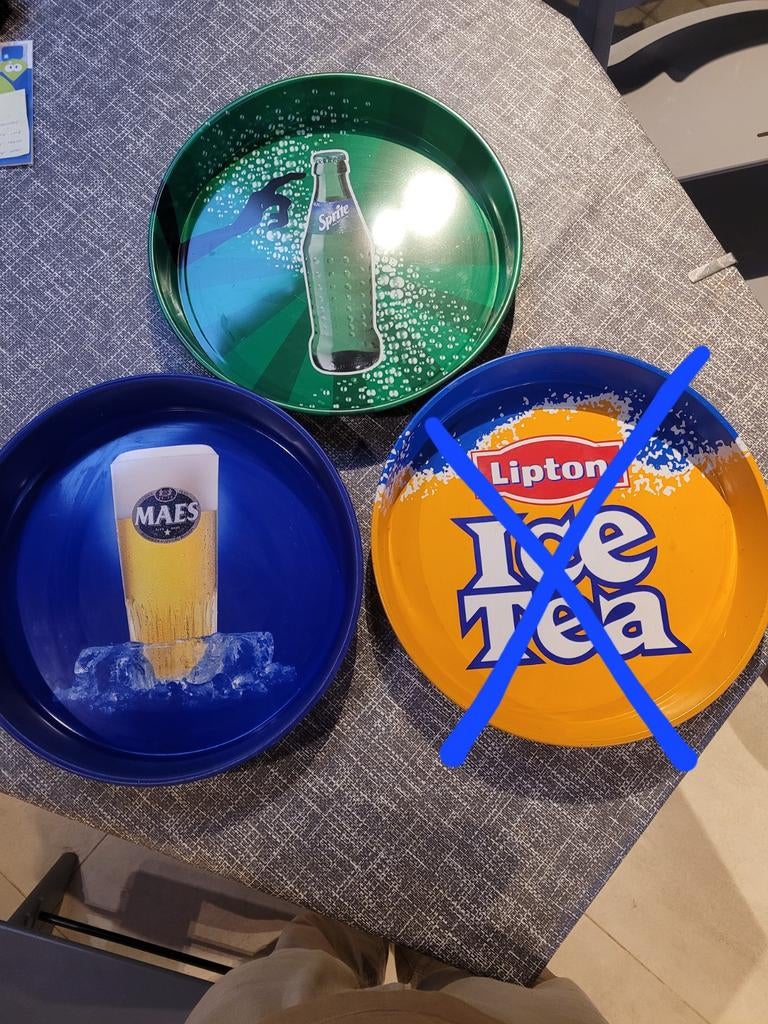 dienblad Maes en sprite, Collections, Marques & Objets publicitaires, Enlèvement, Comme neuf, Autres types