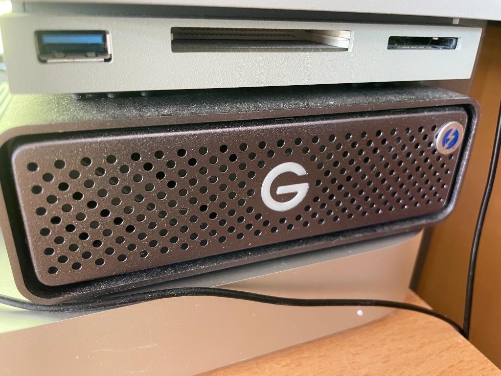 Professionele G-Drive 8TB SSD Thunderbolt 3, Informatique & Logiciels, Disques durs, Thunderbolt, SSD, Externe, Comme neuf