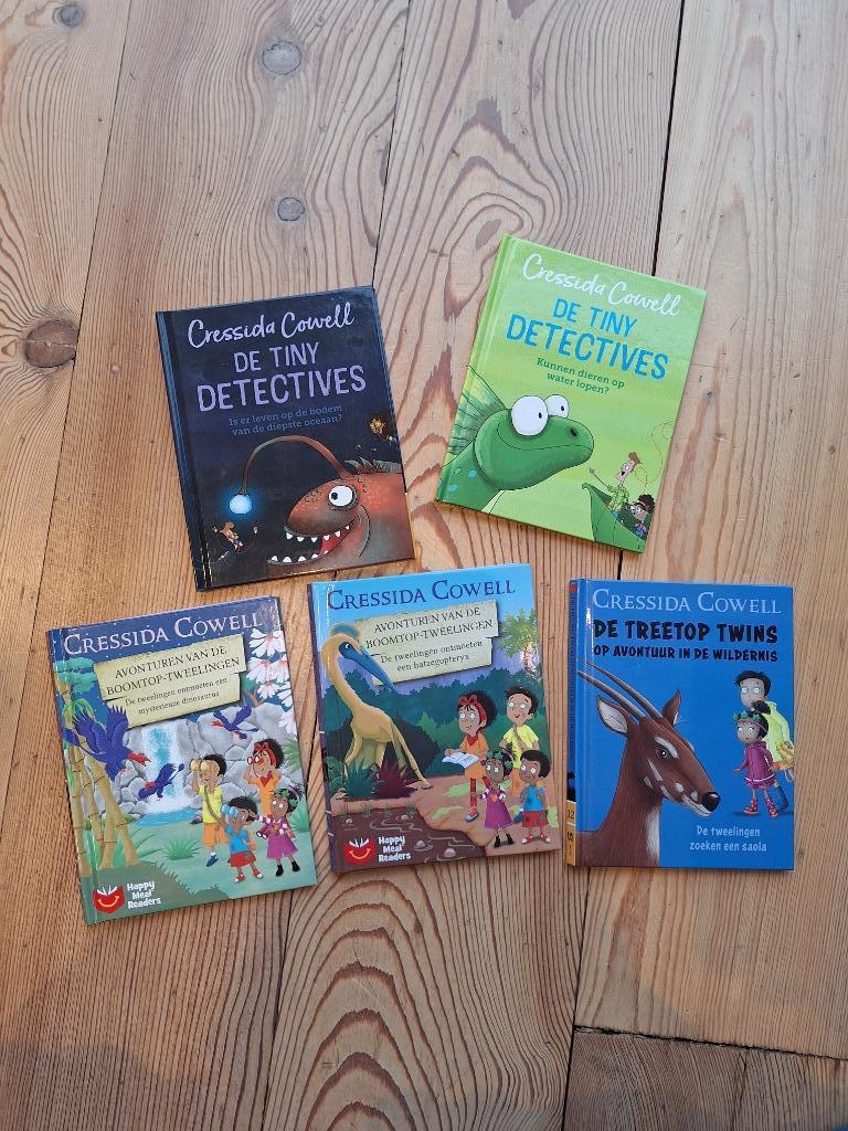 5 leesboekjes Cressida Cowell, Fictie algemeen, Ophalen of Verzenden, Zo goed als nieuw, Cressida Cowell
