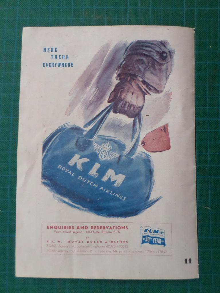 KLM / Pan AM Brasil - publicité papier - 1949, Ophalen of Verzenden, Gebruikt, Overige typen