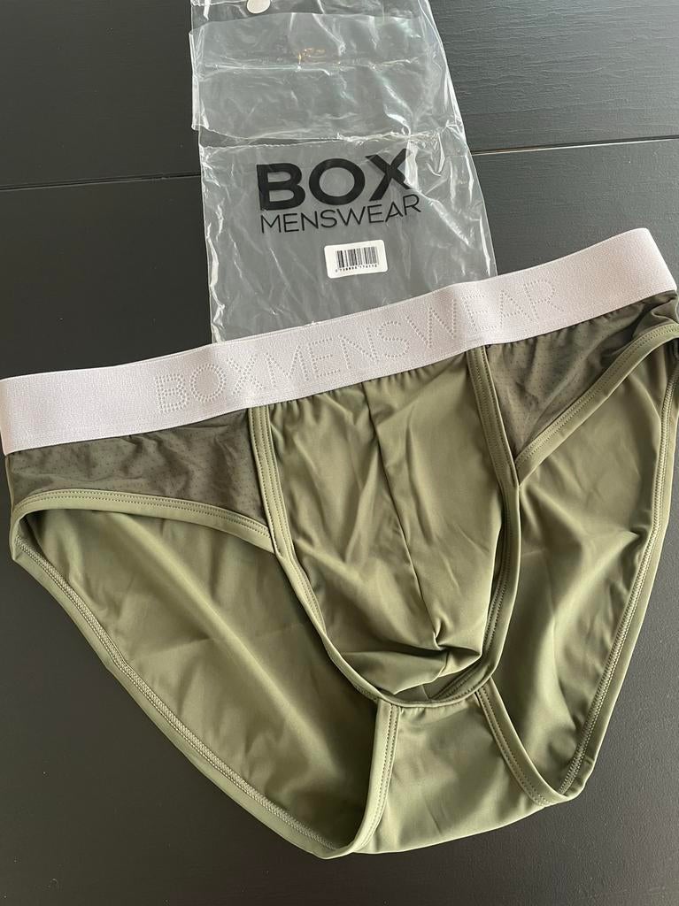 Lettre en nylon Box Mesh, Envoi, Vert, Box, Slip