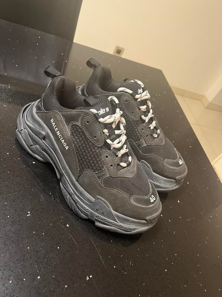 Balenciaga Triple S sneakers – maat 40 – origineel, Kleding | Heren, Schoenen, Ophalen, Zwart, Zo goed als nieuw, Sneakers