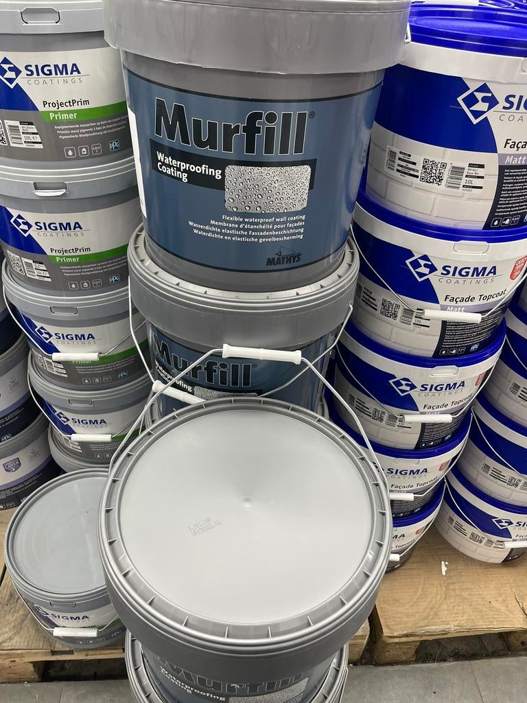 🔥🚨Peinture TRIMETAL FAÇADE, SIGMA & MURFILL 15kg PROMOS🔥, Bricolage & Construction, 15 à 20 litres, Neuf, Blanc, Peinture