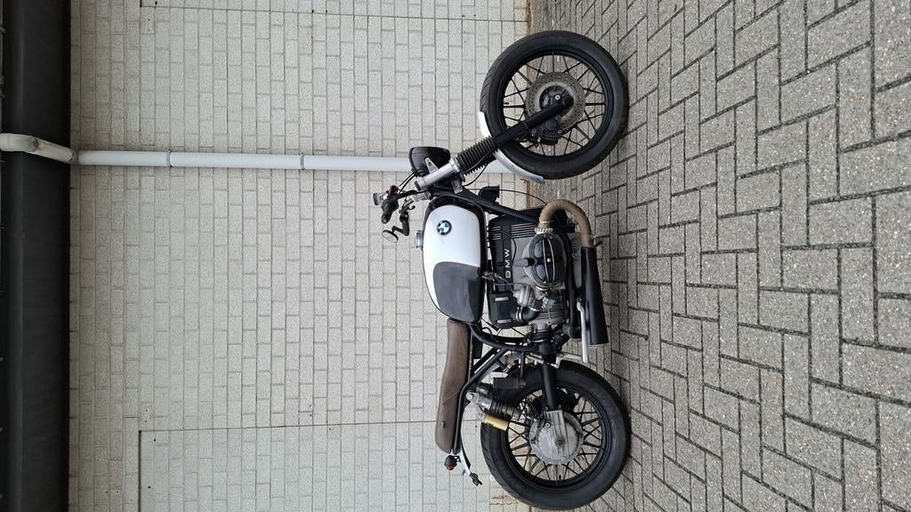 Custom BMW R100 barnbuiltbikes, Motoren, Motoren | BMW, 2 cilinders, Sportuitlaat, Motorrijbewijs A, Bedrijf