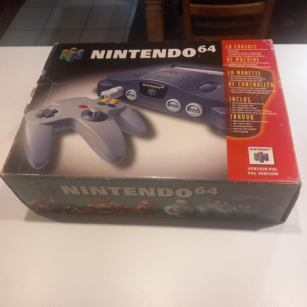 Nintendo 64 Mario Pak Edition, Games en Spelcomputers, Ophalen of Verzenden, Zo goed als nieuw