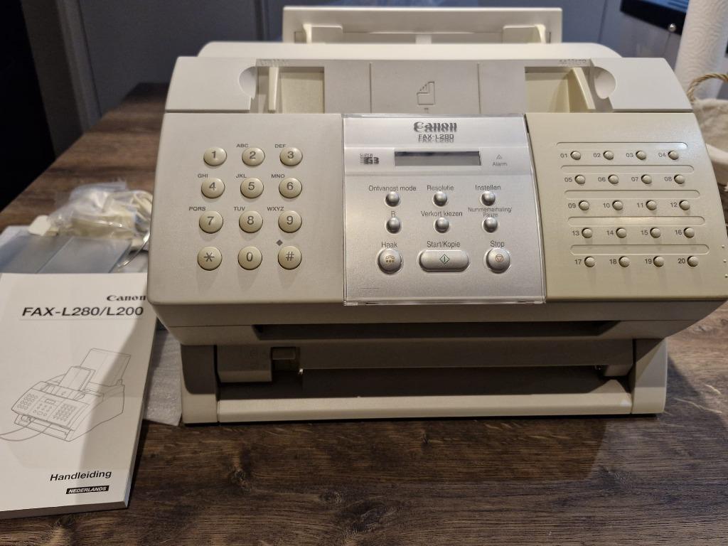 Faxtoestel, Telecommunicatie, Faxen, Ophalen, Gebruikt, Fax