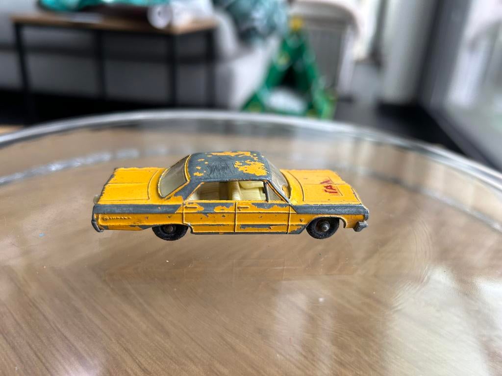 Matchbox Lesney Chevrolet Impala Taxi nr 20-C 1965, Verzamelen, Ophalen of Verzenden
