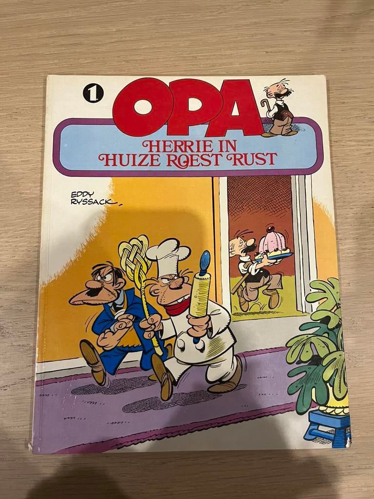 Opa - 1 - Herrie in huize Roest Rust, Eén stripboek, Ophalen of Verzenden