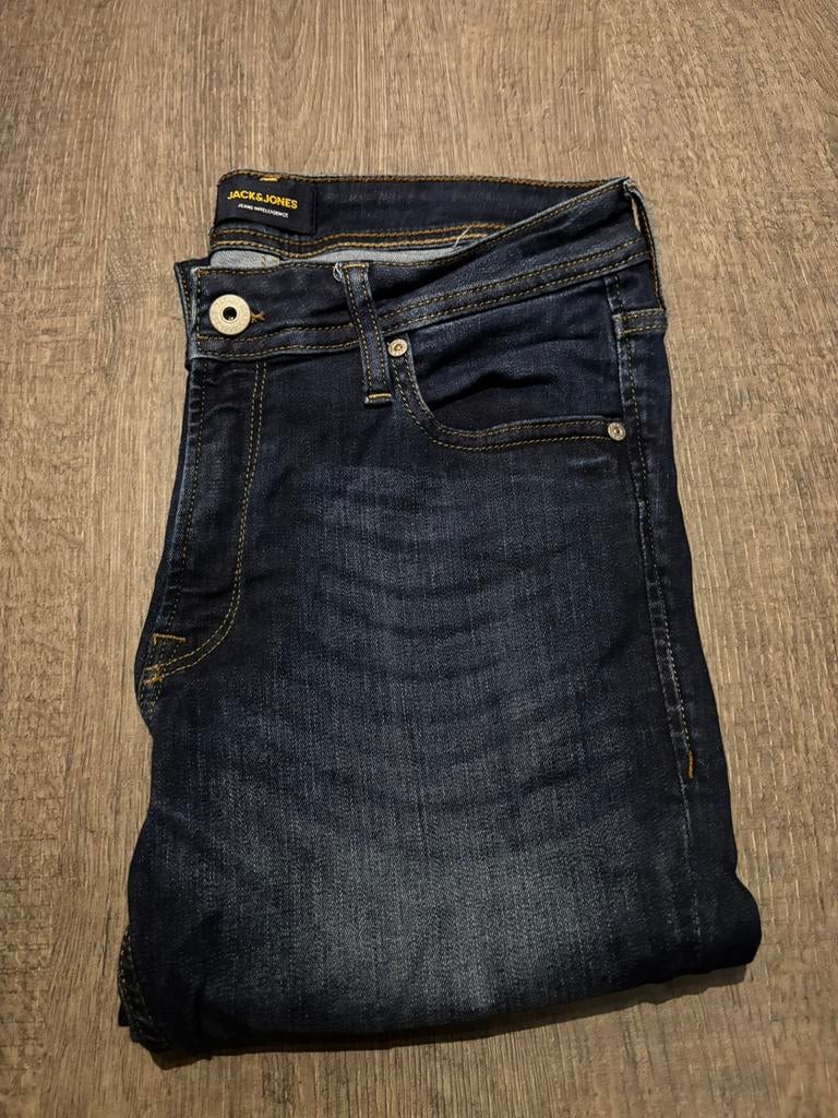 Jack&Jones blauwe jeans 32  34, Ophalen of Verzenden, Gedragen, Blauw