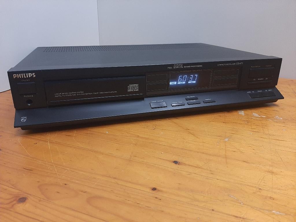 Philips CD 471 vintage cd speler, Audio, Tv en Foto, Cd-spelers, Ophalen of Verzenden, Gebruikt, Philips