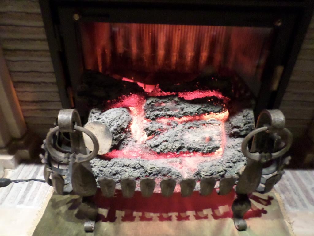 Elektrische sfeerhaard, Huis en Inrichting, Haarden, Ophalen, Gebruikt