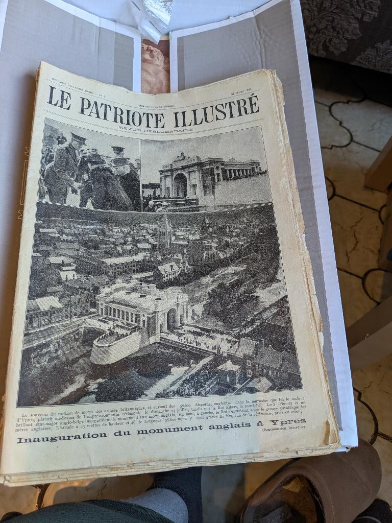 Le patriote illustre, Collections, Enlèvement ou Envoi, Utilisé, Magazine ou livre