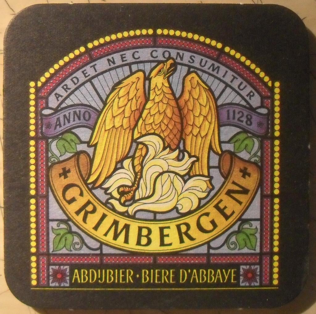 Sous-bock Grimbergen, Collections, Marques de bière, Enlèvement ou Envoi, Sous-bock