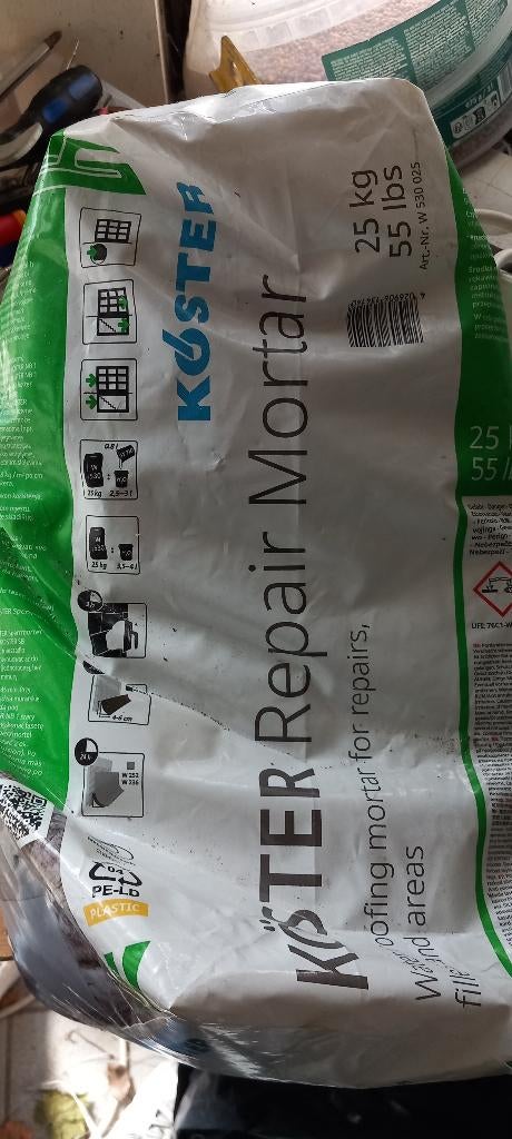 Mortel, Ophalen, Nieuw, Overige typen