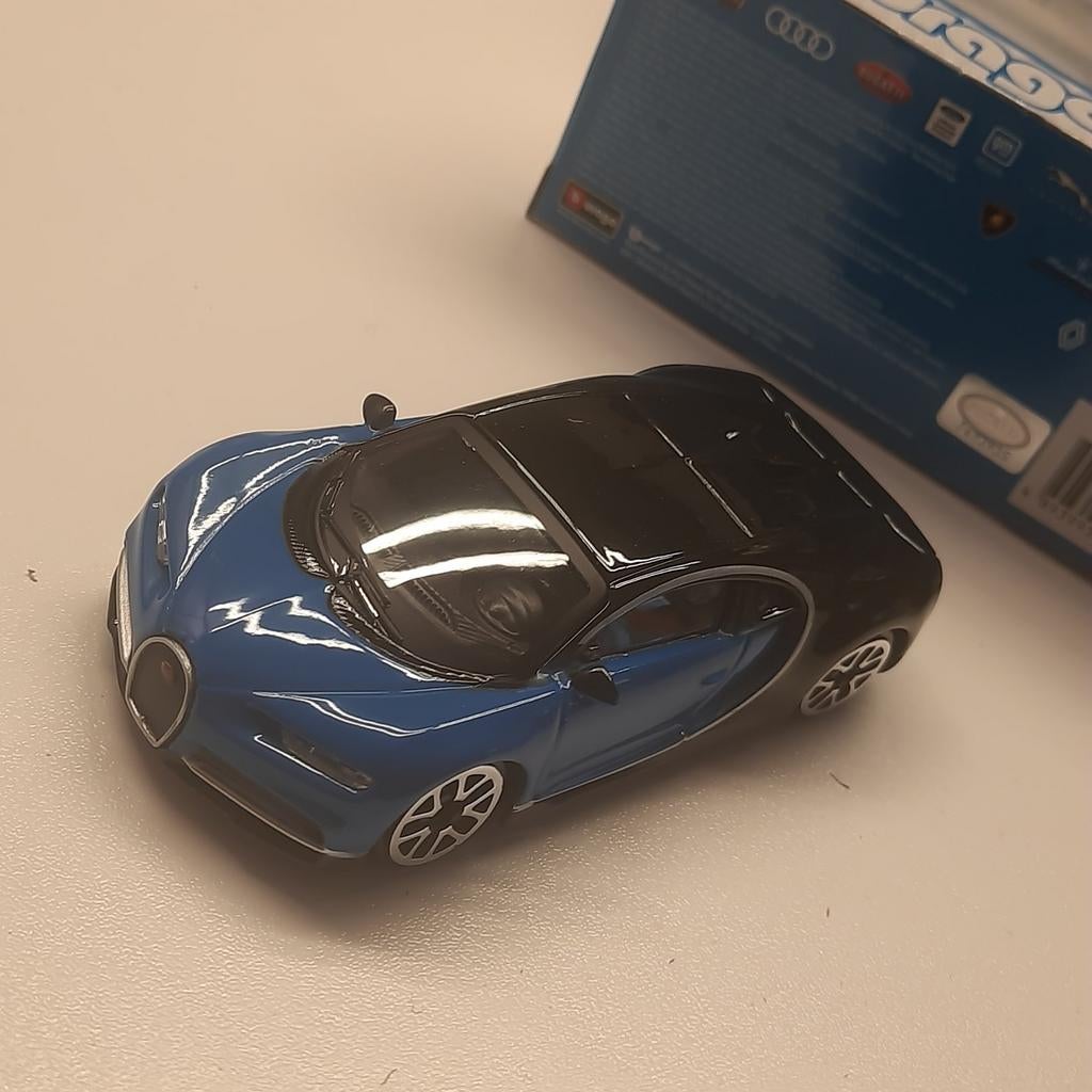BURAGO 1/43: BUGATTI CHIRON *MIB*NEW*, Hobby en Vrije tijd, Ophalen, Nieuw, Auto, Overige merken