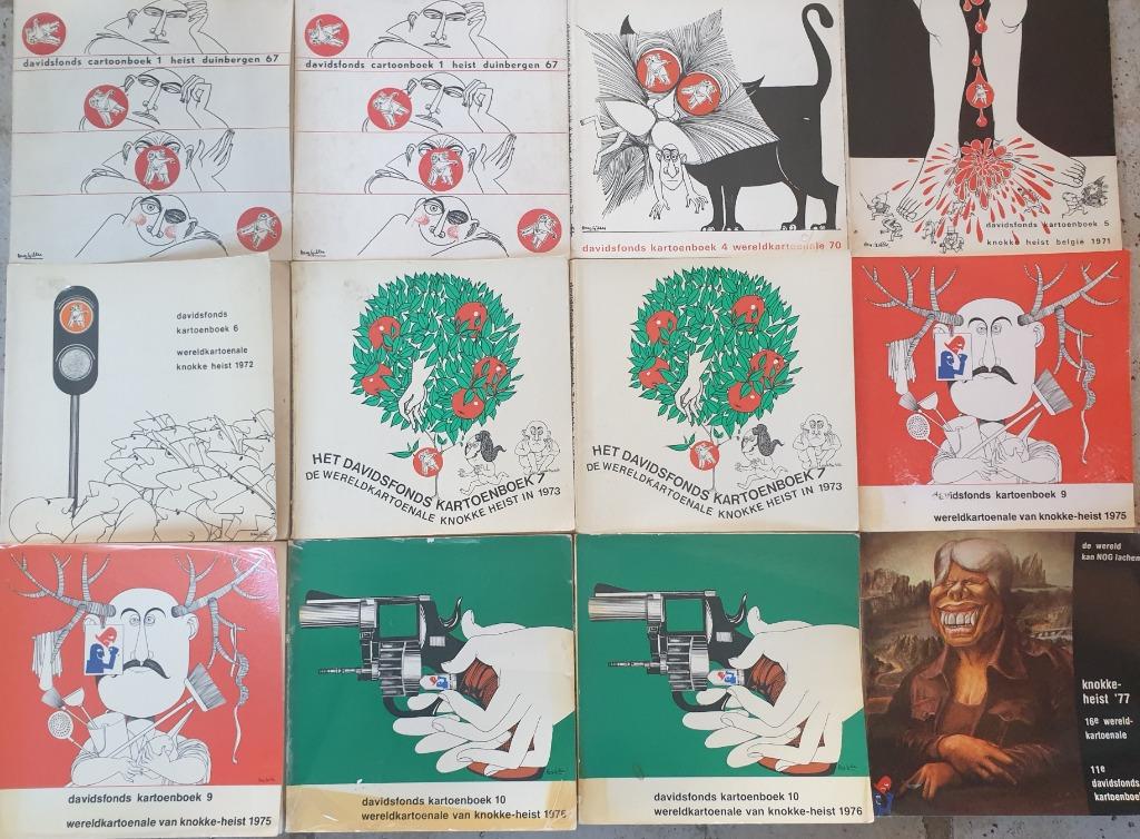 cartoons knokke-heist, Enlèvement ou Envoi, Utilisé, Cartoons ou Dessins humoristiques