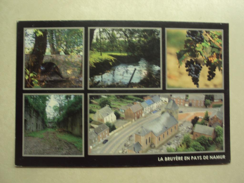 54492 - LA BRUYERE EN PAYS DE NAMUR - 5 ZICHTEN - 2 FOTO'S, Envoi
