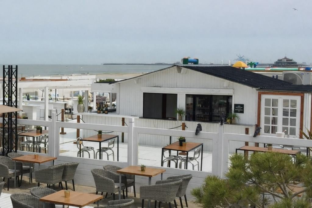 strandbar - pop up - beachbar, Tuin en Terras, Tuinhuizen, Ophalen, Gebruikt, 3 ramen of meer, Blokhut