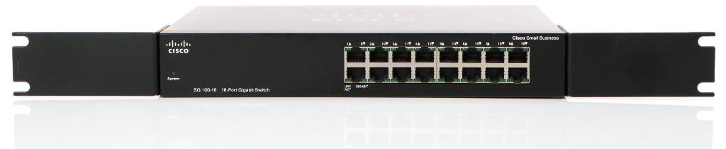 Cisco sg 100-16 switch, Ophalen of Verzenden, Zo goed als nieuw