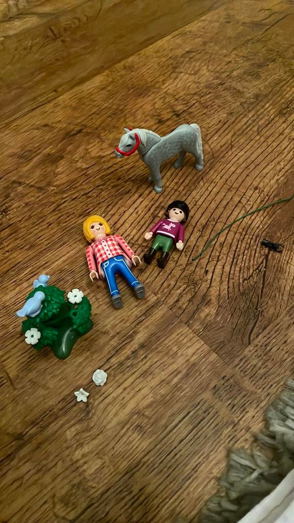 Playmobil Poney à cheval avec maman - 6950, Enlèvement ou Envoi, Comme neuf, Ensemble complet