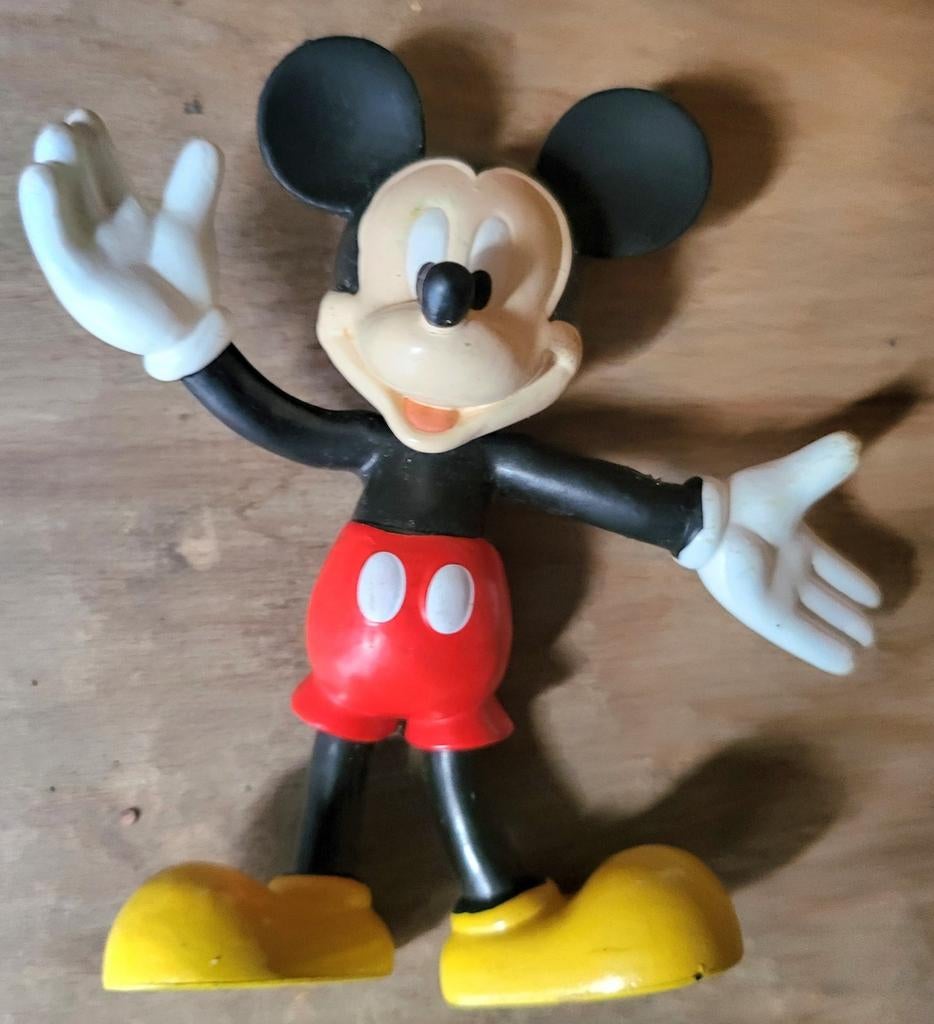 Mickey Mouse flexibel figuurtje, Verzamelen, Ophalen of Verzenden, Mickey Mouse, Zo goed als nieuw