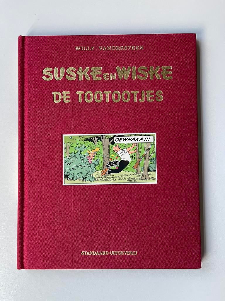 Suske en Wiske luxe de tootootjes gesigneerd op 800 ex, Boeken, Ophalen of Verzenden, Nieuw