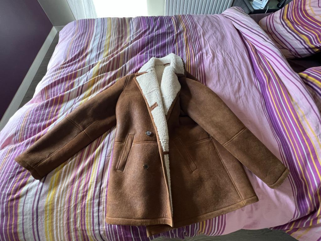 SCHAPENJAS TERUGGESTUURD, Kleding | Heren, Jassen | Winter, Ophalen, Bruin, Nieuw, Overige maten