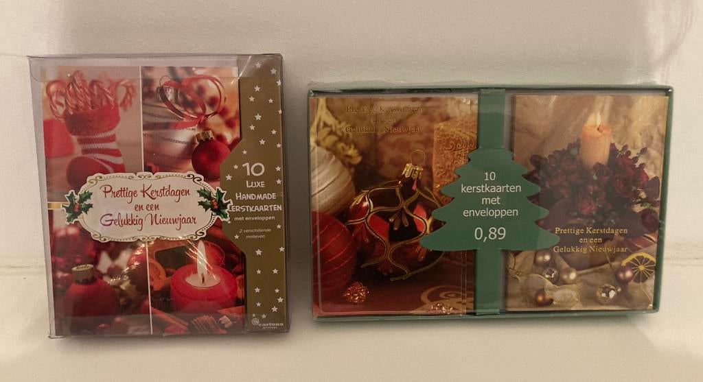 Kerstkaarten, Ophalen of Verzenden, Nieuw