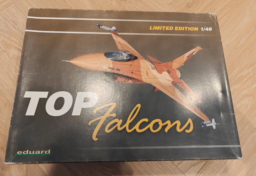 Eduard Limited 1:48 F-16 Top Falcons, Hobby en Vrije tijd, Modelbouw | Vliegtuigen en Helikopters, Nieuw, Vliegtuig, Groter dan 1:72