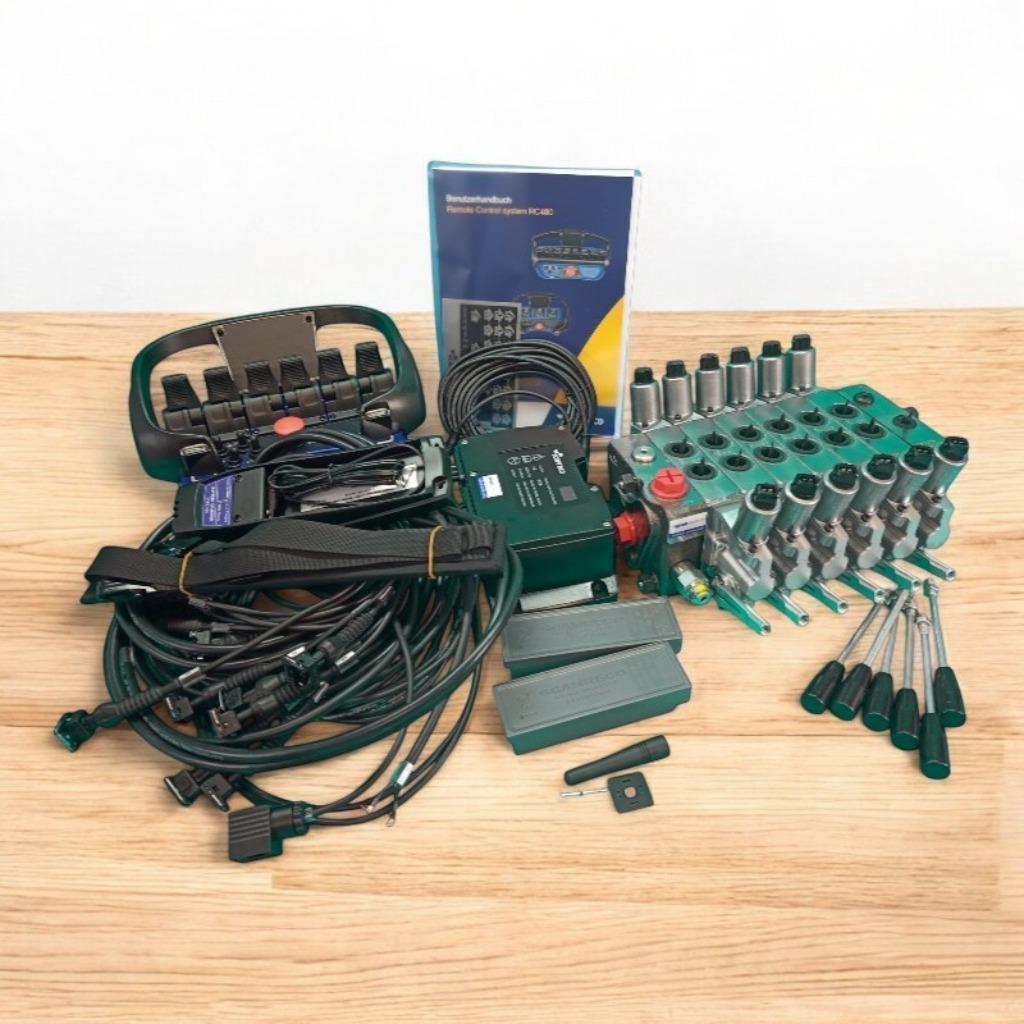 Volledig proportionele Hiab-, Fassi-, Palfinger-kraan, Verzenden, DAF, Besturing