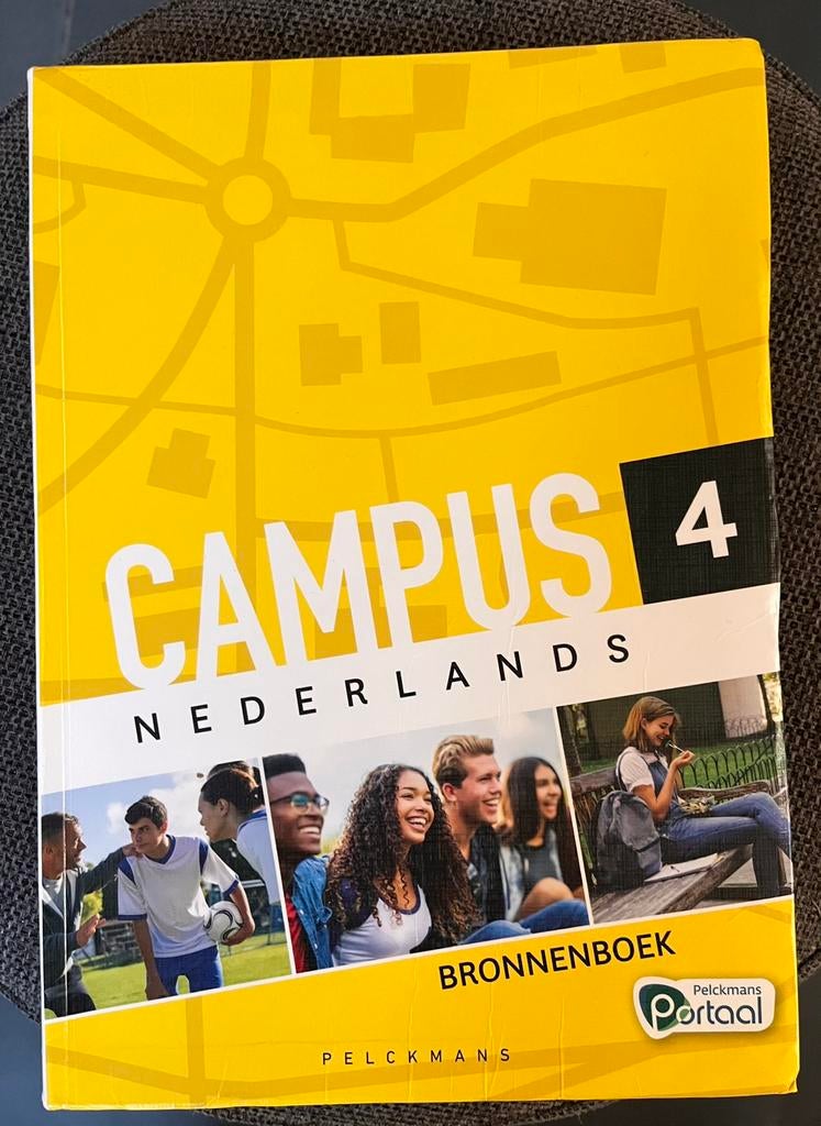 Campus Nederlands 4 bronnenboek, Ophalen of Verzenden, Zo goed als nieuw, Nederlands