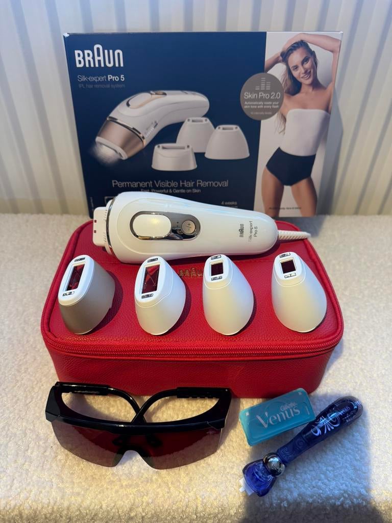 Épilateur Braun à lumiere pulsée, Handtassen en Accessoires, Uiterlijk | Lichaamsverzorging, Zo goed als nieuw, Ophalen