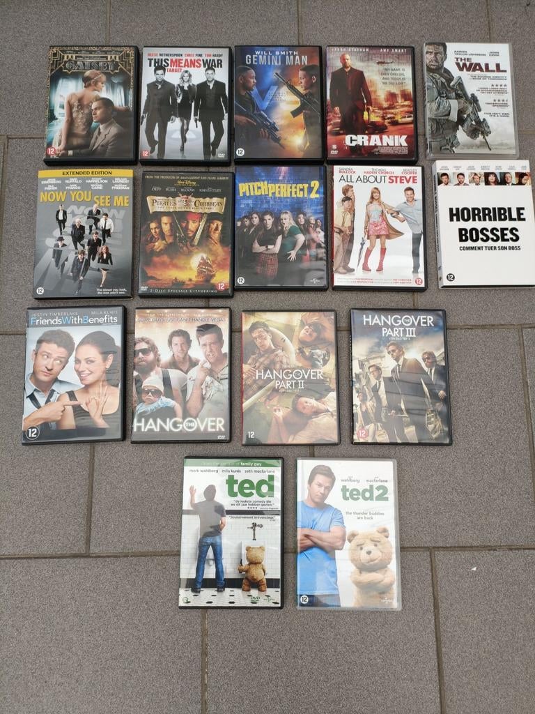 Dvd aan €1 per stuk, Alle leeftijden, Ophalen, Zo goed als nieuw
