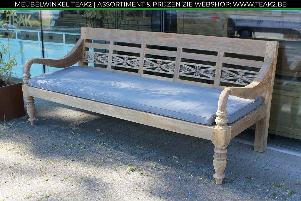 Nouveau mobilier de jardin en teck - banc de jardin/banc, Enlèvement ou Envoi, Neuf, Bois de teck