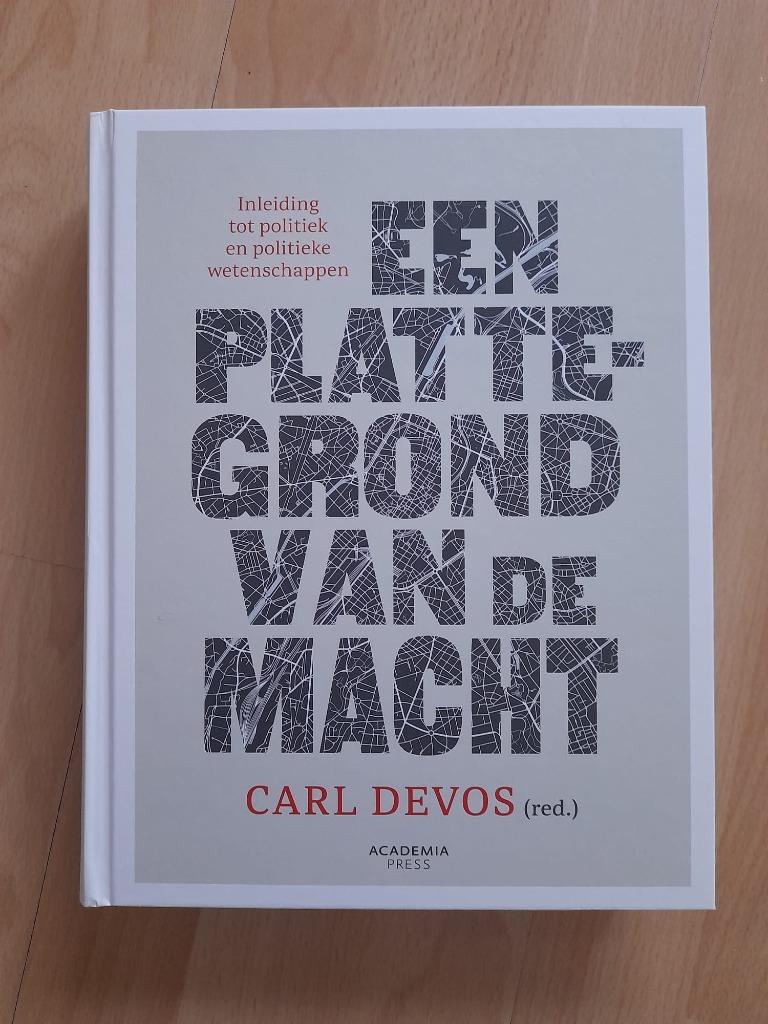 Een plattegrond van de macht, Boeken, Ophalen of Verzenden, Zo goed als nieuw, Politiek en Staatkunde, Carl Devos
