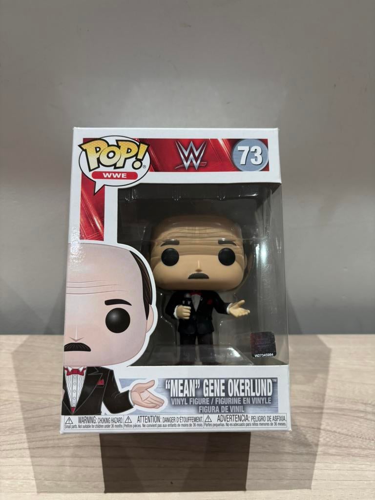 Funko Pop ! WWE #73 — Le « méchant » Gene Okerlund | NIB, Collections, Enlèvement ou Envoi
