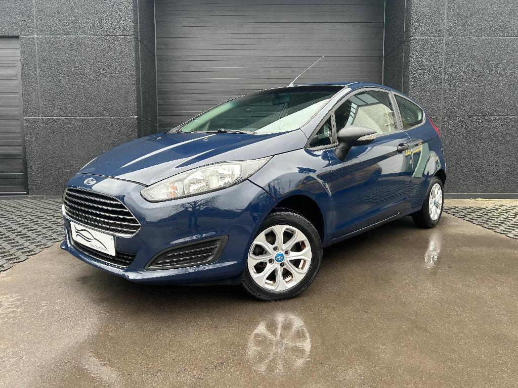 Ford Fiesta 1.25i | 2016 | 114000km | 12 maand garantie, Auto's, Ford, Stof, Blauw, Bedrijf, 44 kW