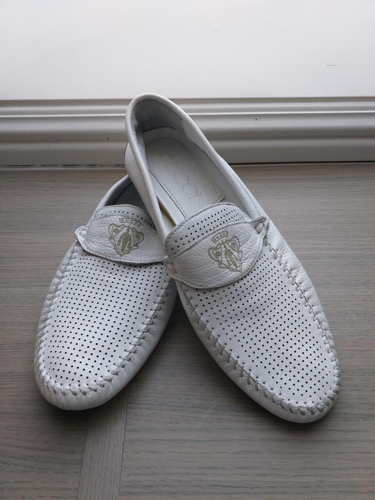 Mocassins pour hommes taille 41, Enlèvement ou Envoi, Blanc