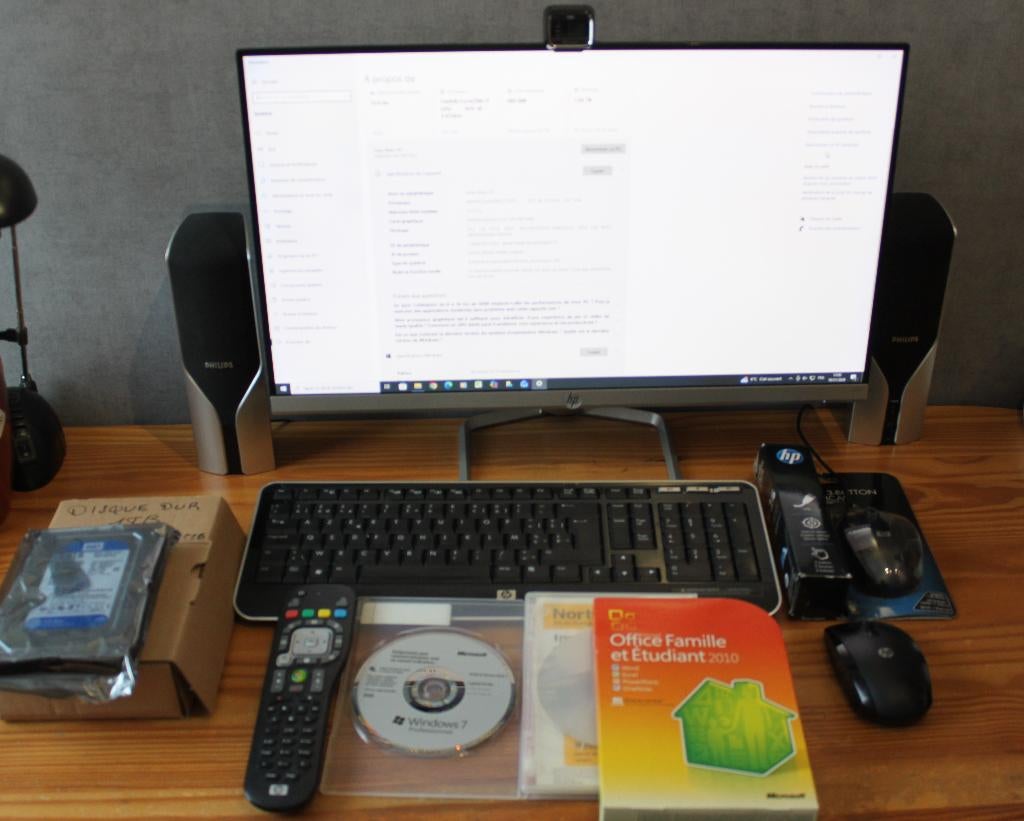 Tour I7 12GB 2,5 TB & Ecran 24' & .... HP m9770BE TBon état, Gebruikt, HDD, HP, Gaming