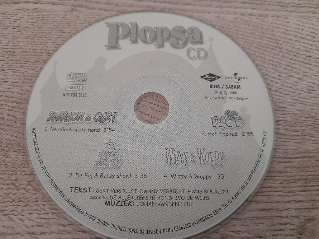 Cd Plopsa, Ophalen of Verzenden, Gebruikt