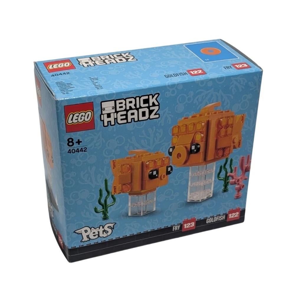 LEGO 40442 BrickHeadz Pets Goldfish 186pcs, Ophalen of Verzenden, Nieuw