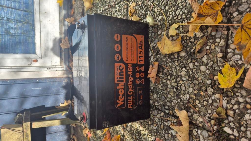 115Ah AGM batterij, Ophalen, Gebruikt