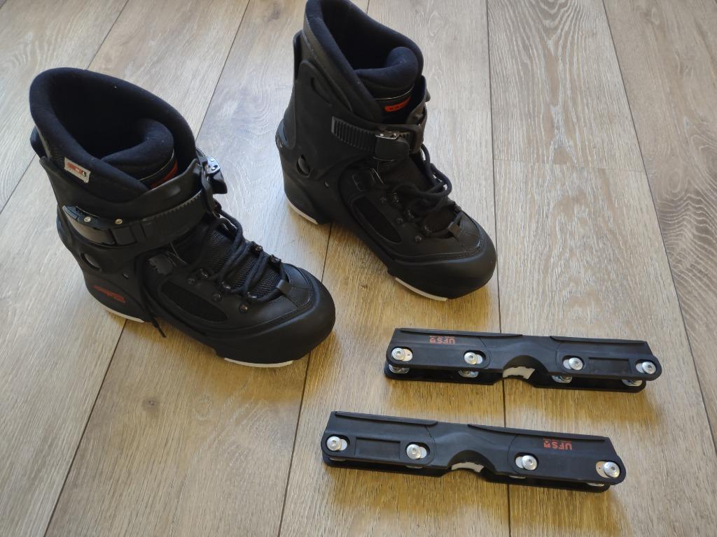 Salomon ST90-2 UFS skates, Sport en Fitness, Skeelers, Ophalen, Heren, Salomon, Zo goed als nieuw