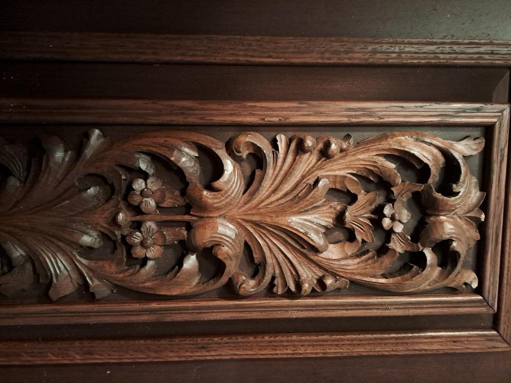 Eikenhouten kast, Ophalen, Gebruikt