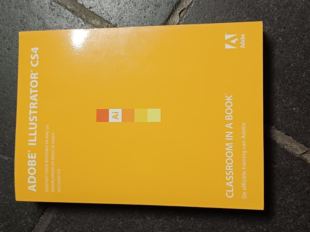 Adobe Illustrator CS4, Ophalen, Zo goed als nieuw