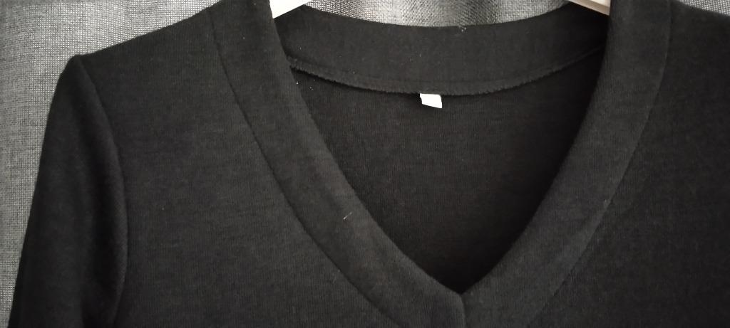 zwart kleedje Cherry Blues / mt 38/40, Maat 38/40 (M), Verzenden, Zwart, Cherry blues